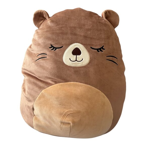 Squishmallows Rare 19-Inch Maisha The Beaver Plush (NWT) - Picture 2 of 6
